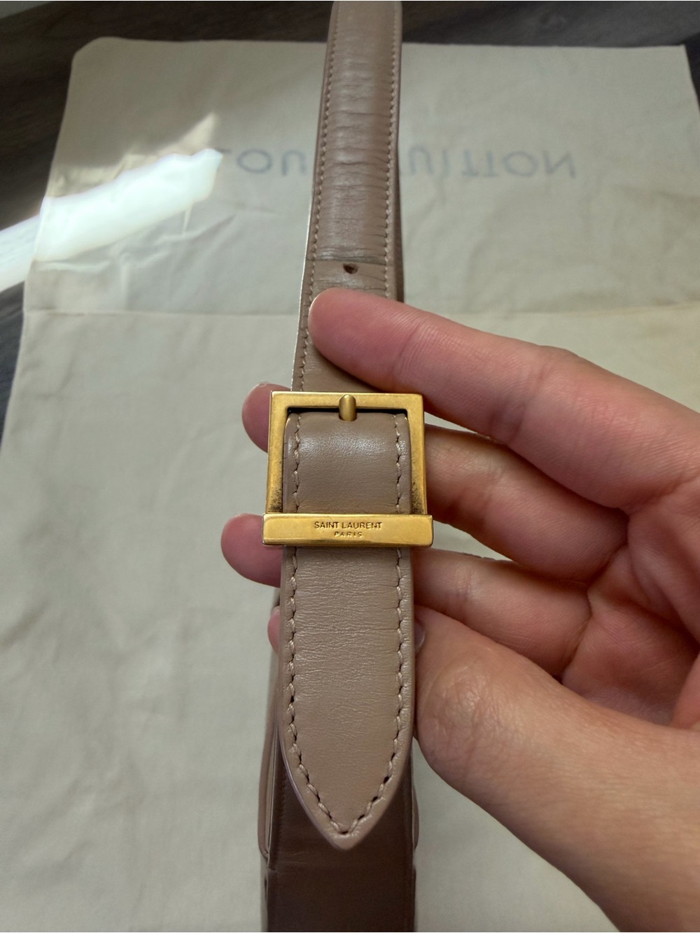 SAINT LAURENT LE 5 A 7 HOBO BAG - Picture 10 of 16